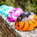 Casco da bici per bambini Hornit Spider arancione/nero 8