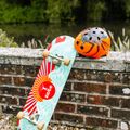 Casco da bici per bambini Hornit Spider arancione/nero 9