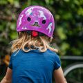 Casco da bici per bambini Hornit Unicorn viola/bianco 13