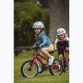 Casco da bici per bambini Hornit blu/rosa fiammeggiante 10