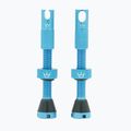 Peaty's X Chris King MK2 Presta Tubeless Valves Set 42 mm turchese