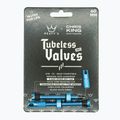 Peaty's X Chris King MK2 Presta Tubeless Valves Set 60 mm turchese 2