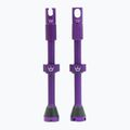 Peaty's X Chris King MK2 Presta Tubeless Valves Set 60 mm viola