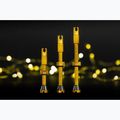 Peaty's X Chris King MK2 Set di valvole Presta Tubeless 42 mm oro 3