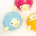 Splash About Pufferfish giocattolo da pesca 3 pezzi arancio / blu / viola 5