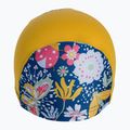 Cuffia da bagno per bambini Splash About Arka Meadow blu navy/giallo 3