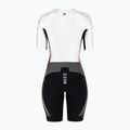 Tuta da triathlon da donna HUUB Anemoi Aero Tri Suit nero/bianco/rosa 2