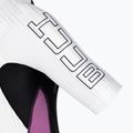 Tuta da triathlon da donna HUUB Anemoi Aero Tri Suit nero/bianco/rosa 4