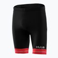 HUUB Pantaloncini da triathlon da uomo Race Tri Short nero/rosso 2