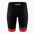 HUUB Pantaloncini da triathlon da uomo Race Tri Short nero/rosso 3