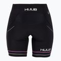 Pantaloncini da triathlon da donna HUUB Aura Tri Short nero/viola 2