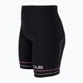 Pantaloncini da triathlon da donna HUUB Aura Tri Short nero/viola 3