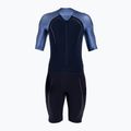 HUUB Tuta da triathlon da uomo Anemoi Aero + Flatlock nero/acqua
