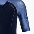 HUUB Tuta da triathlon da uomo Anemoi Aero + Flatlock nero/acqua 3