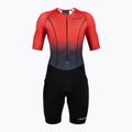 Tuta da triathlon lunga da uomo HUUB Commit rosso/nero