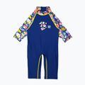 Costume da bambino UPF 50+ Splash About UV Meadow blu navy/giallo