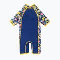 Schiuma da nuoto per bambini Splash About Shortie Meadow blu navy/giallo 2