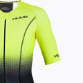 Tuta da triathlon lunga da uomo HUUB Commit nero/giallo fluo 3
