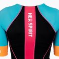 Tuta da triathlon da donna HUUB Her Spirit Long Course nero/multi 4