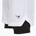 Pantaloncini da allenamento da uomo FUMETSU Origins Dual Layer bianco 3
