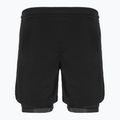 Pantaloncini da allenamento a doppio strato FUMETSU Icon da uomo, nero 2