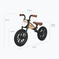 Bicicletta senza pedali Qplay Feduro beige 2