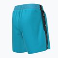 Pantaloncini da bagno da bambino Nike Logo Tape 4'' Volley blue lightning 7