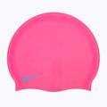 Cuffia da nuoto per bambini Nike Solid Silicone pink spell