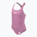Costume da bagno intero Nike Essential Racerback rosa incantesimo per bambini 4