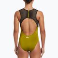 Costume intero Nike Wild Keyhole moss da donna 5