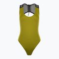 Costume intero Nike Wild Keyhole moss da donna
