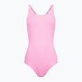 Costume intero da donna Nike Hydrastrong Solid Fastback rosa polarizzato