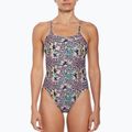 Costume da bagno intero donna Nike Hydrastrong Multi Print rosa fiorito 4
