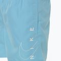 Pantaloncini da bagno Nike Split Logo 4" Volley da bambino, blu acquario 3