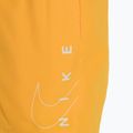 Pantaloncini da bagno Nike Split Logo 4" Volley laser arancione per bambini 3