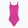 Costume intero donna Nike Hydrastrong Solid Fastback rosa fuoco