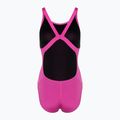 Costume intero donna Nike Hydrastrong Solid Fastback rosa fuoco 2