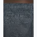 Pantaloncini da bagno da uomo Nike Grid Swoosh Breaker 9" Volley nero 9