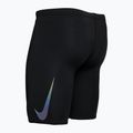 Costume da bagno Nike Hydrastrong Jammer uomo nero 3