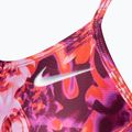 Costume intero da donna Nike Hydrastrong Cutout in schiuma rosa 3