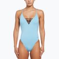 Nike Sneakerkini 2.0 Croccback costume intero donna blu acquario/blu scuba
