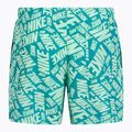 Pantaloncini da bagno Nike Tossed 5" Volley da uomo verde vapore 2