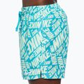 Pantaloncini da bagno Nike Tossed 5" Volley da uomo verde vapore 4