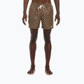 Pantaloncini da bagno Nike Swoosh Link 5" Volley Uomo cacao wow 4