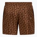 Pantaloncini da bagno Nike Swoosh Link 5" Volley Uomo cacao wow 2