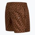 Pantaloncini da bagno Nike Swoosh Link 5" Volley Uomo cacao wow 3