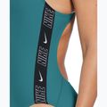 Costume intero donna Nike Logo Tape Fastback dusty cactus 4