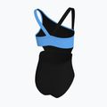 Nike Color Block Asymmetrical Monokini Costume da bagno per bambini Nero 2