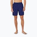 Pantaloncini da bagno Nike Luxe Letter 7" Volley da uomo, mezzanotte marina
