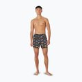 Pantaloncini da bagno Nike Multi Print 5" Volley da uomo, marrone barocco 2